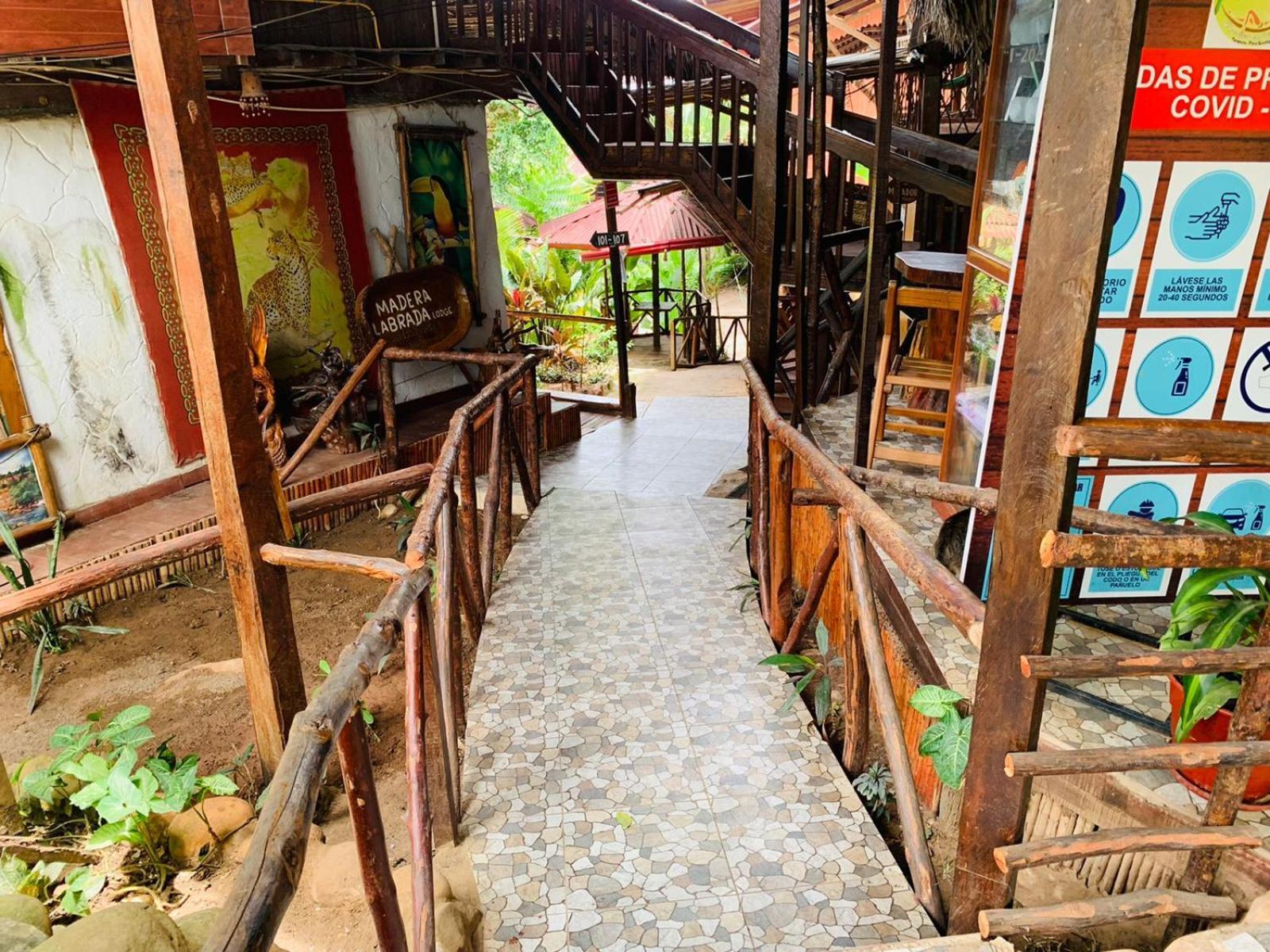 Madera Labrada Lodge Ecologico تارابوتو المظهر الخارجي الصورة